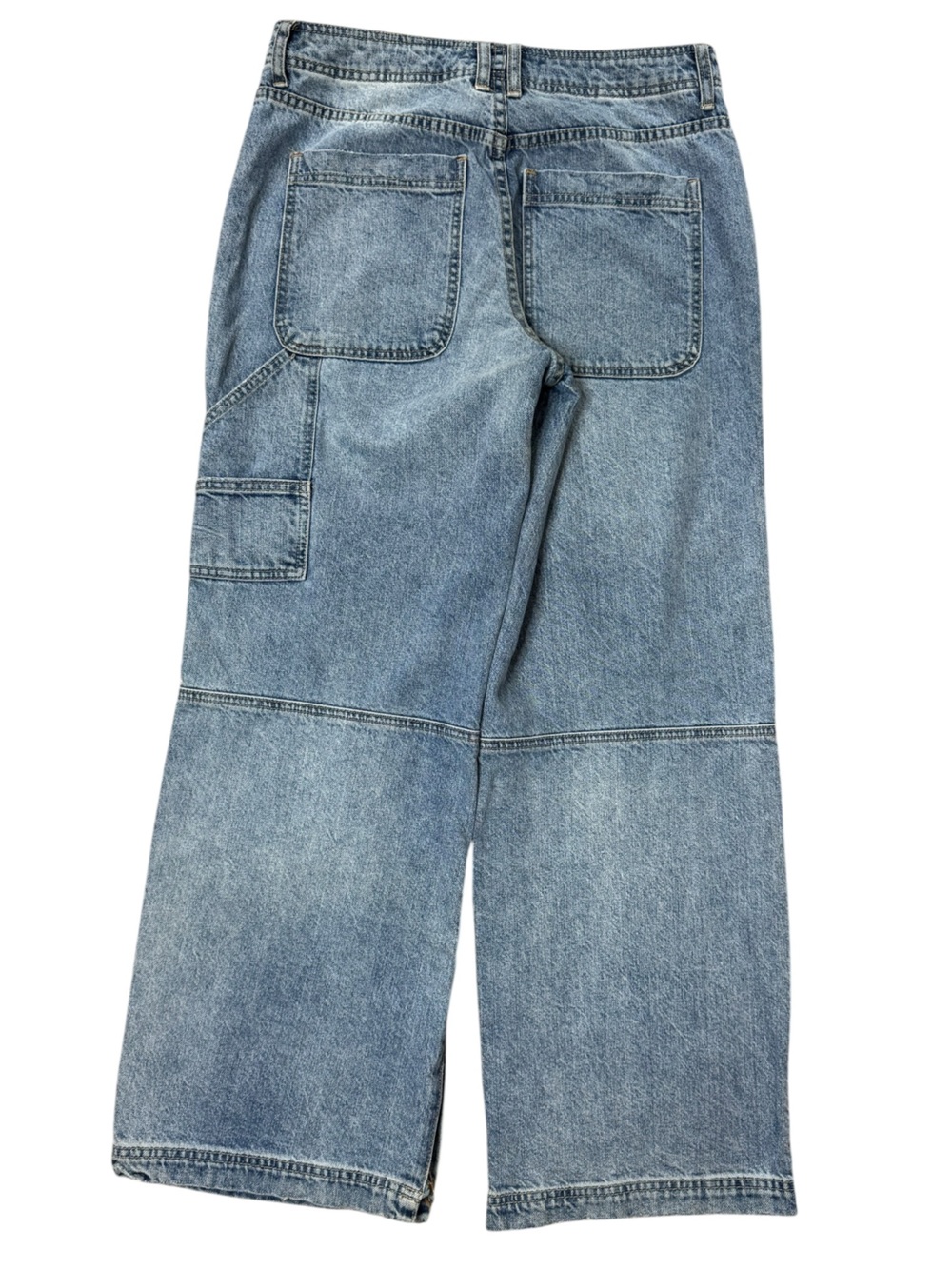 Free People We The Free CRVY Under Construction Cargo Jeans size 27 - Picture 6 of 11